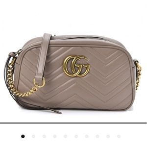 Gucci Marmont Small Camera Bag Porcelain Rose